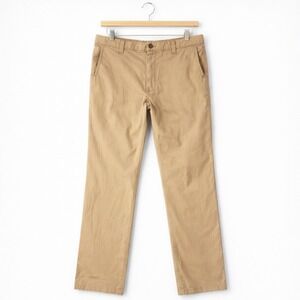 Mountain Khakis Mens All Mountain Pant Classic Fit Tan Cotton 33x31 Lightweight